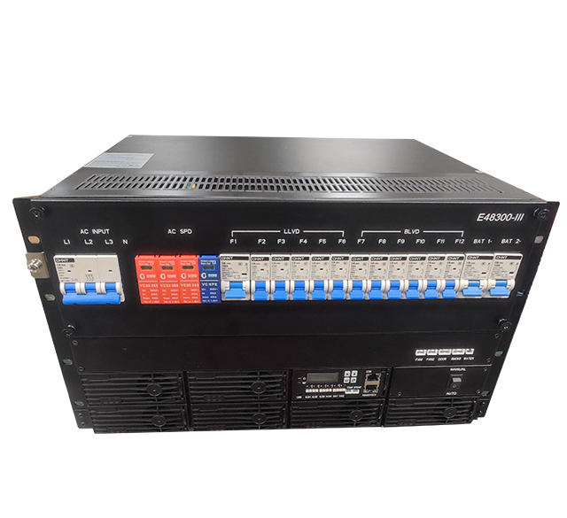 Telecom Dc Power Supply 48V 50A - Sistem Penyearah Daya Telekomunikasi IMPOW E48300