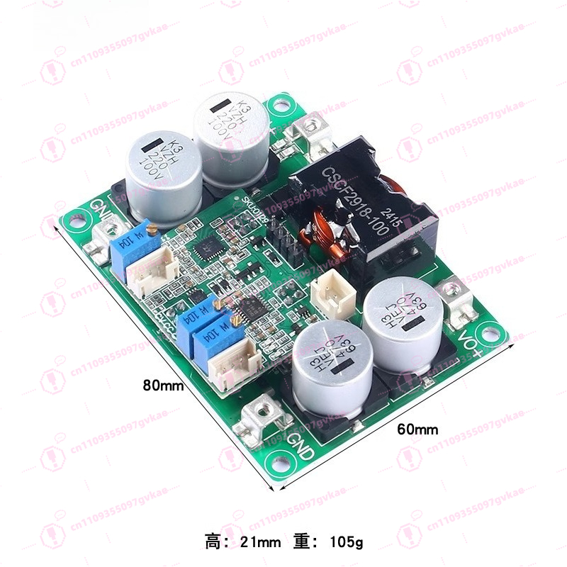 Step Down Dc Power Supply Module 1000W - Modul Catu Daya Step-down Sinkron DC-DC
