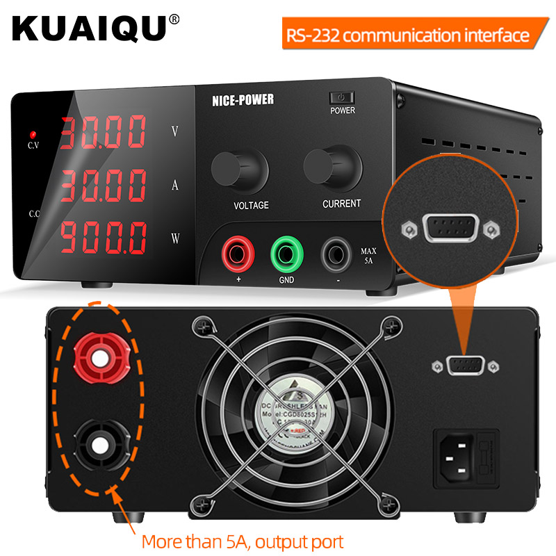 High Power 60V 20A Bench Power Supply - Catu Daya DC 900W Daya Tinggi