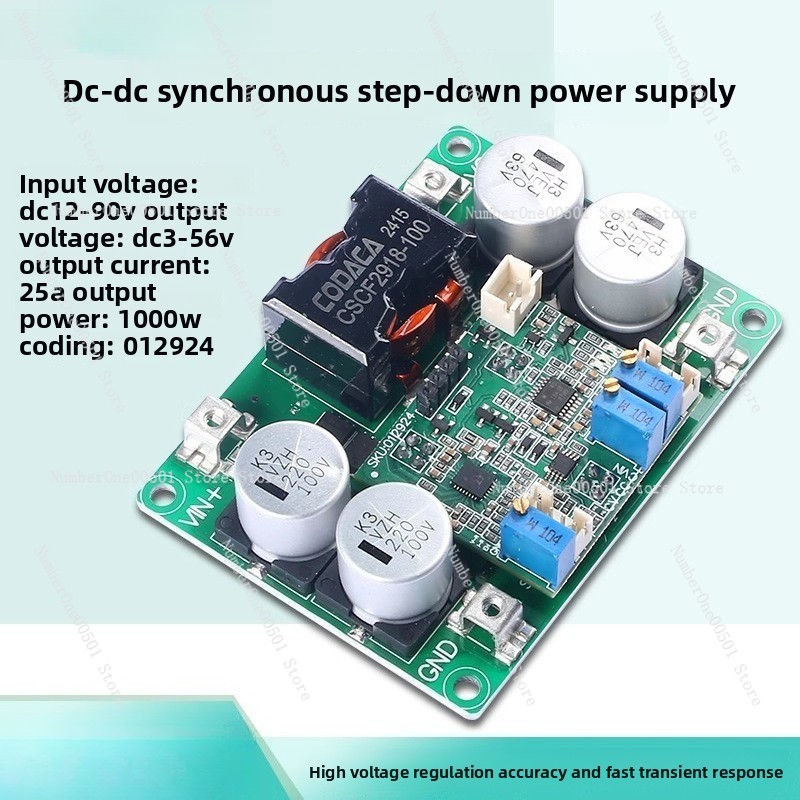 Step Down Dc Power Supply Module 1000W - Modul catu daya step-down sinkron DC-DC