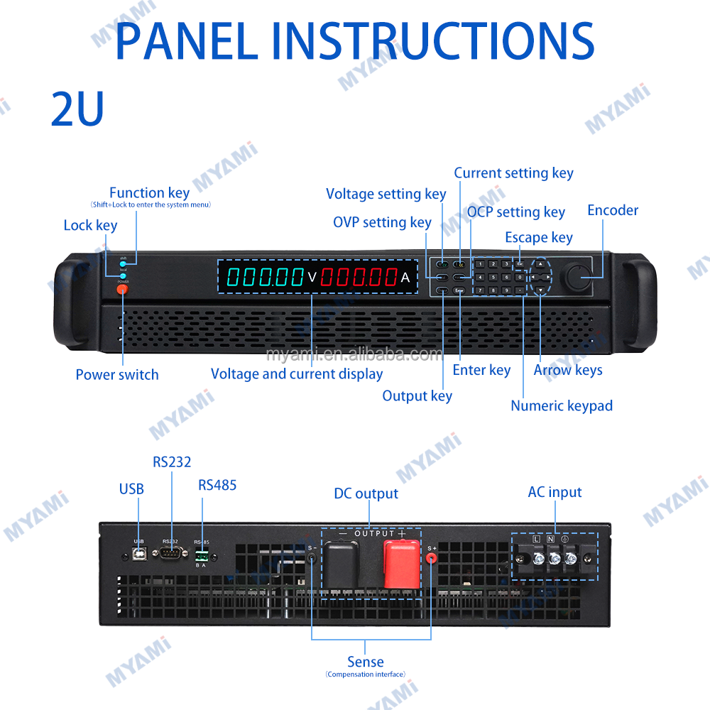 Myami Catu Daya Laboratorium D - Adjustable High Power Dc Lab Power Supply 1500W ulasan dan harga
