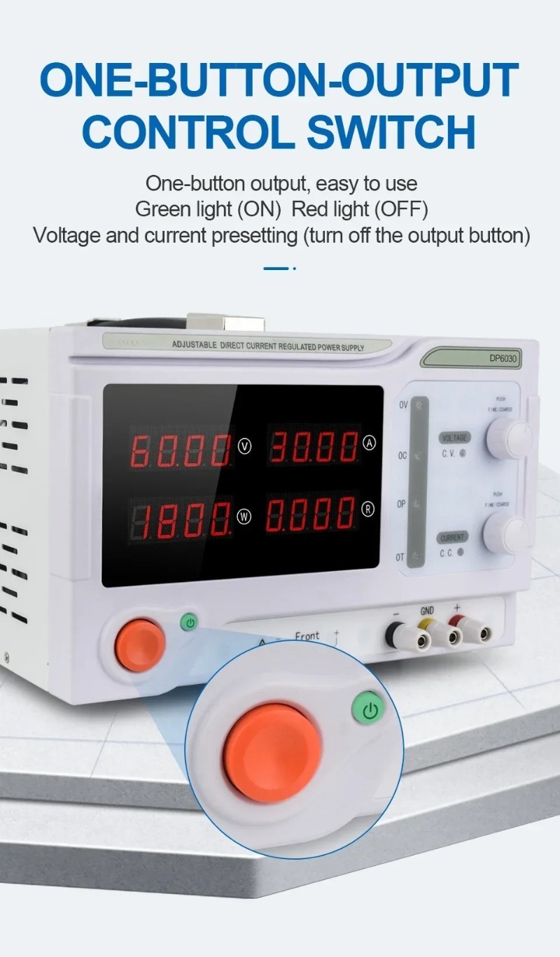 Catu Daya DC Digital 1800w 60V - High Power 60V 20A Bench Power Supply ulasan dan harga