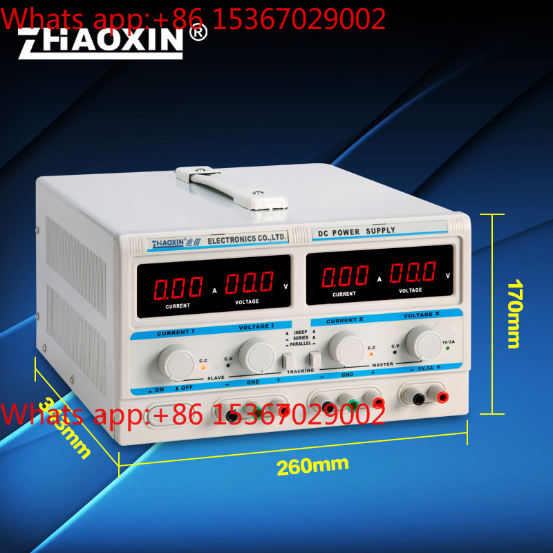 RXN-305D-II catu daya DC linea - Dual Channel Linear Power Supply 30V 5A ulasan dan harga