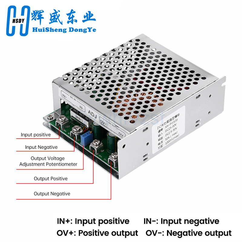Catu daya Stabilizer tegangan  - Step Down Dc Power Supply Module 1000W ulasan dan harga