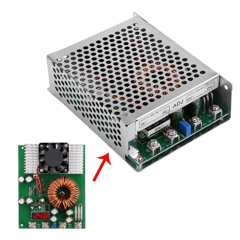 Konverter Buck DC-DC 1000W 50A - Step Down Dc Power Supply Module 1000W ulasan dan harga