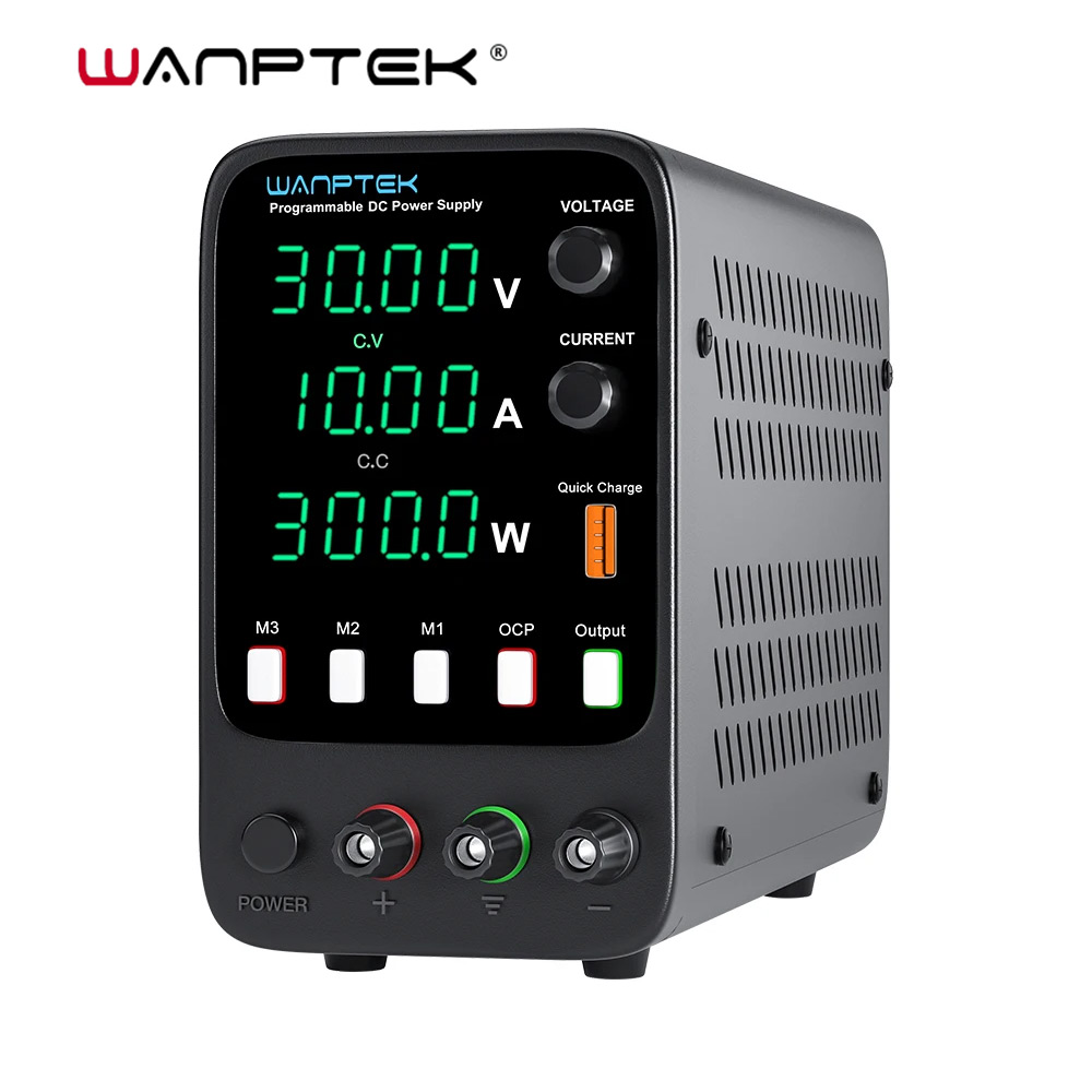 Wanptek catu daya DC 30V 10A L - Programmable Dc Power Supply 60V 10A ulasan dan harga
