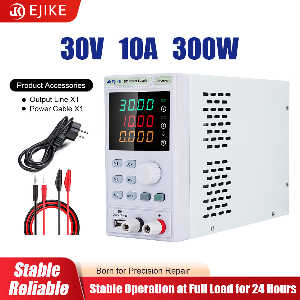 EJIKE DC Power Supply 300W Dap - Programmable Dc Power Supply 60V 10A ulasan dan harga