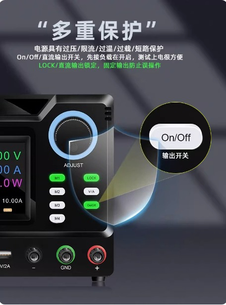Catu Daya DC Komunikasi RS232  - Programmable Dc Power Supply 60V 10A ulasan dan harga